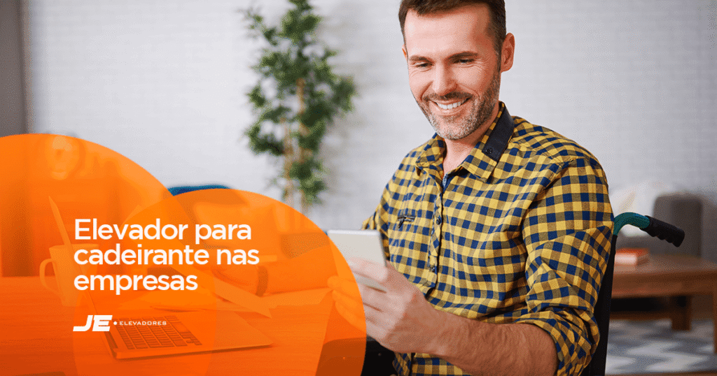 Elevador para cadeirantes nas empresas