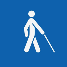 Símbolo de deficiência visual