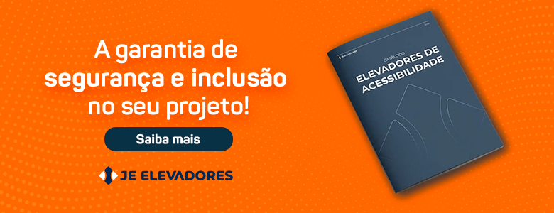 Acesse o catálogo JE Elevadores Acesse o catálogo JE Elevadores